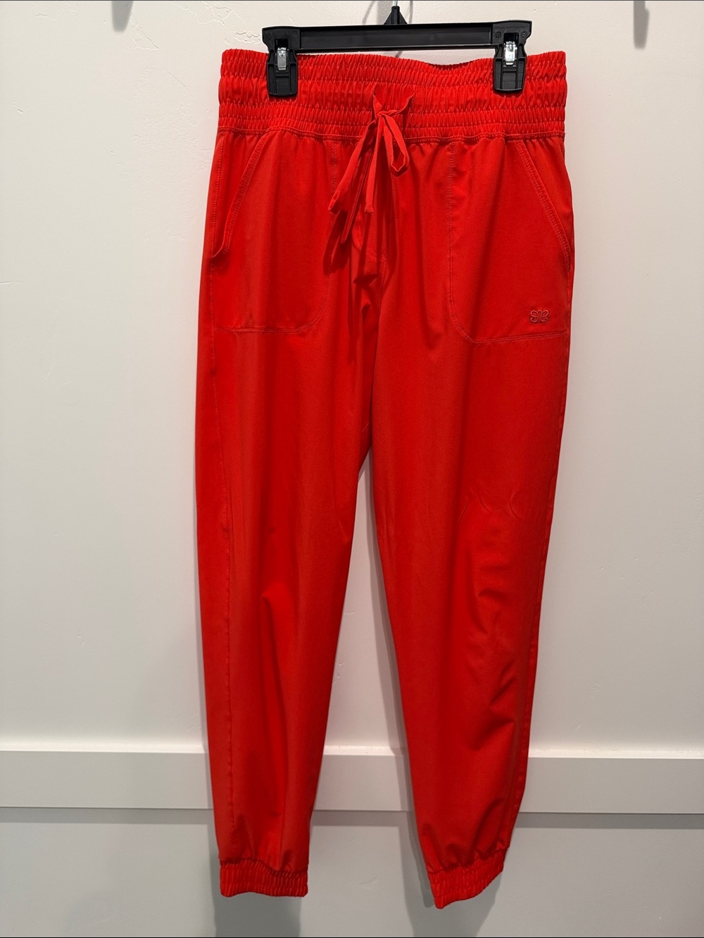 Albion Fit Destination Joggers in Poppy